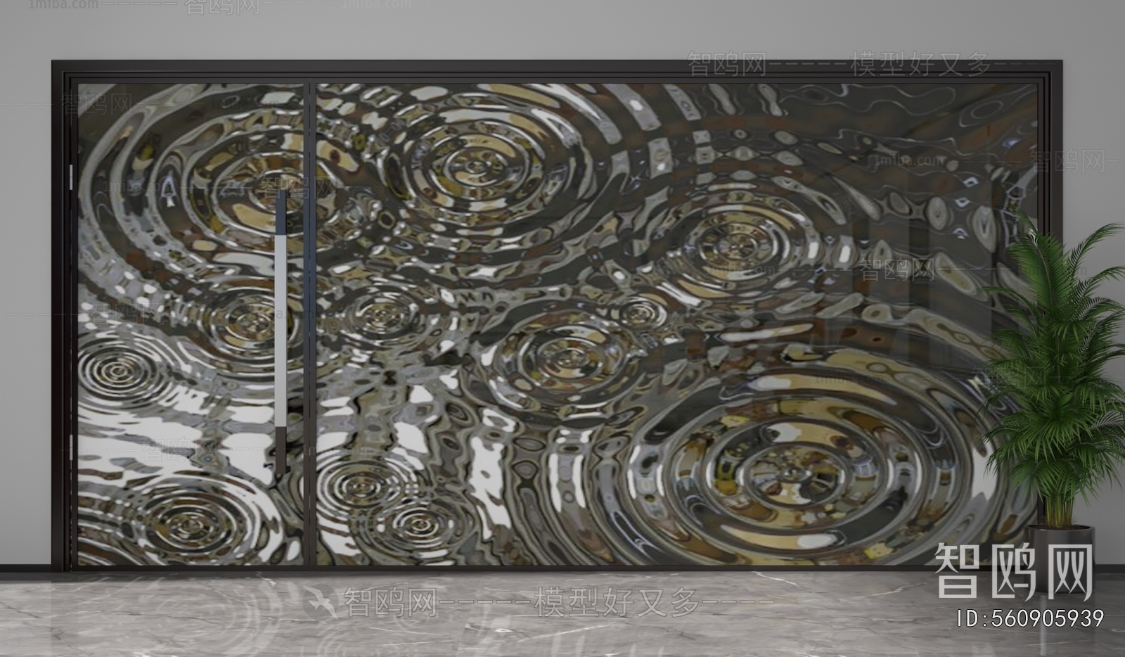 Modern Glass Screen Partition