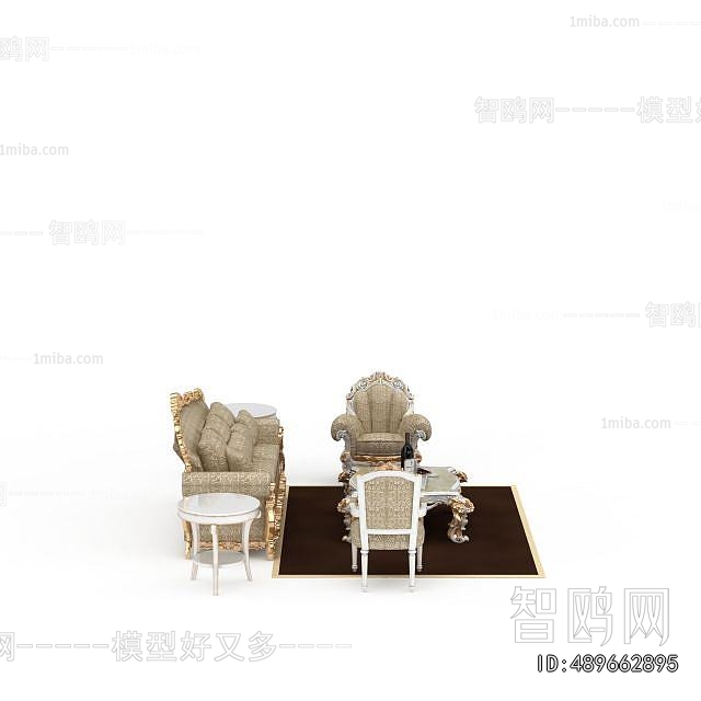 European Style Sofa Combination