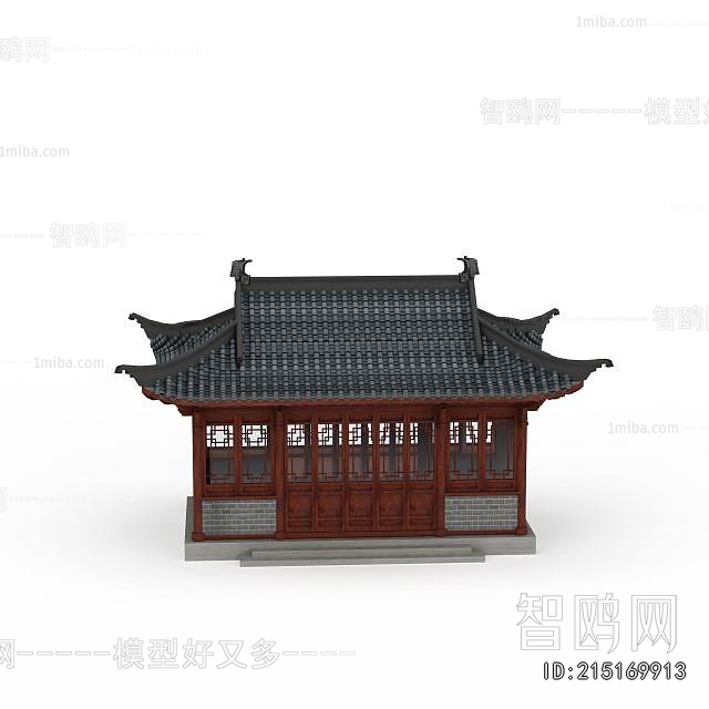 Chinese Style Ancient Architectural Buildings
