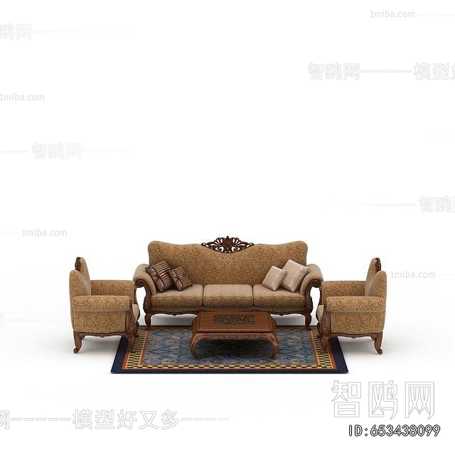 European Style Sofa Combination