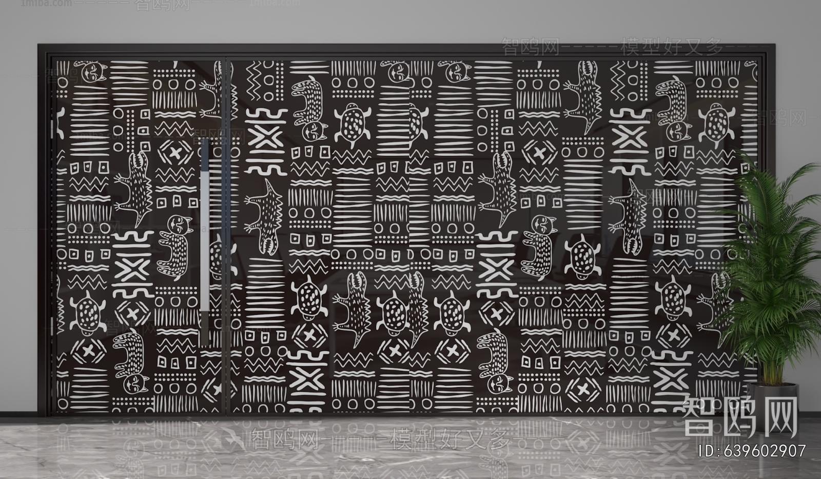 Modern Glass Screen Partition