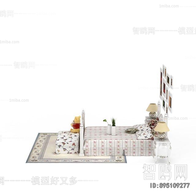 Idyllic Style Double Bed