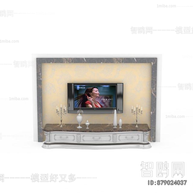 European Style TV Cabinet