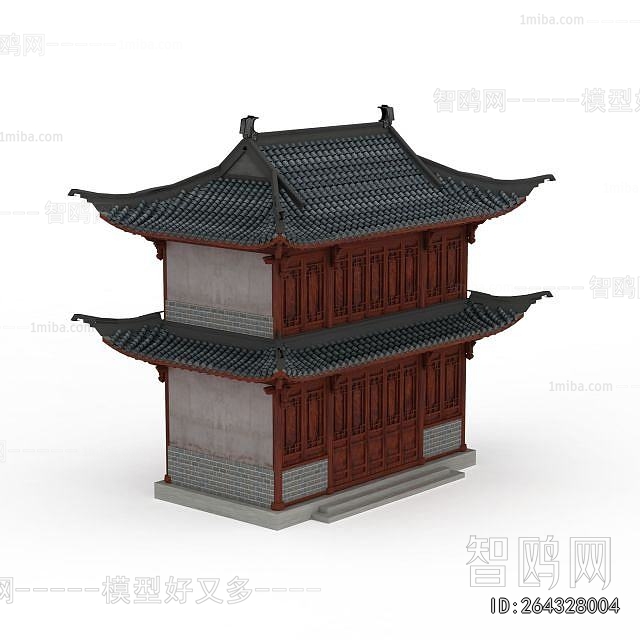 Chinese Style Ancient Architectural Buildings
