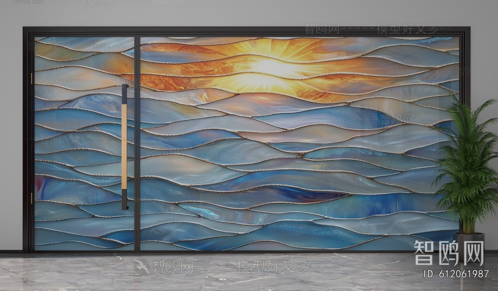 Modern Glass Screen Partition