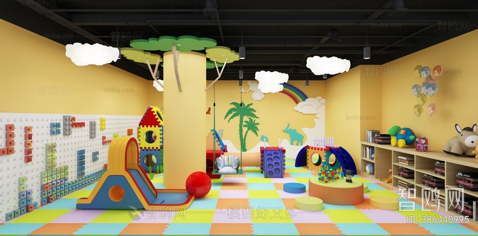 Modern Children's Playroom