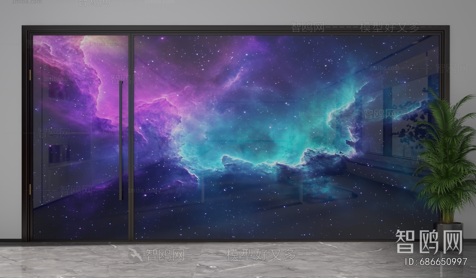 Modern Glass Screen Partition