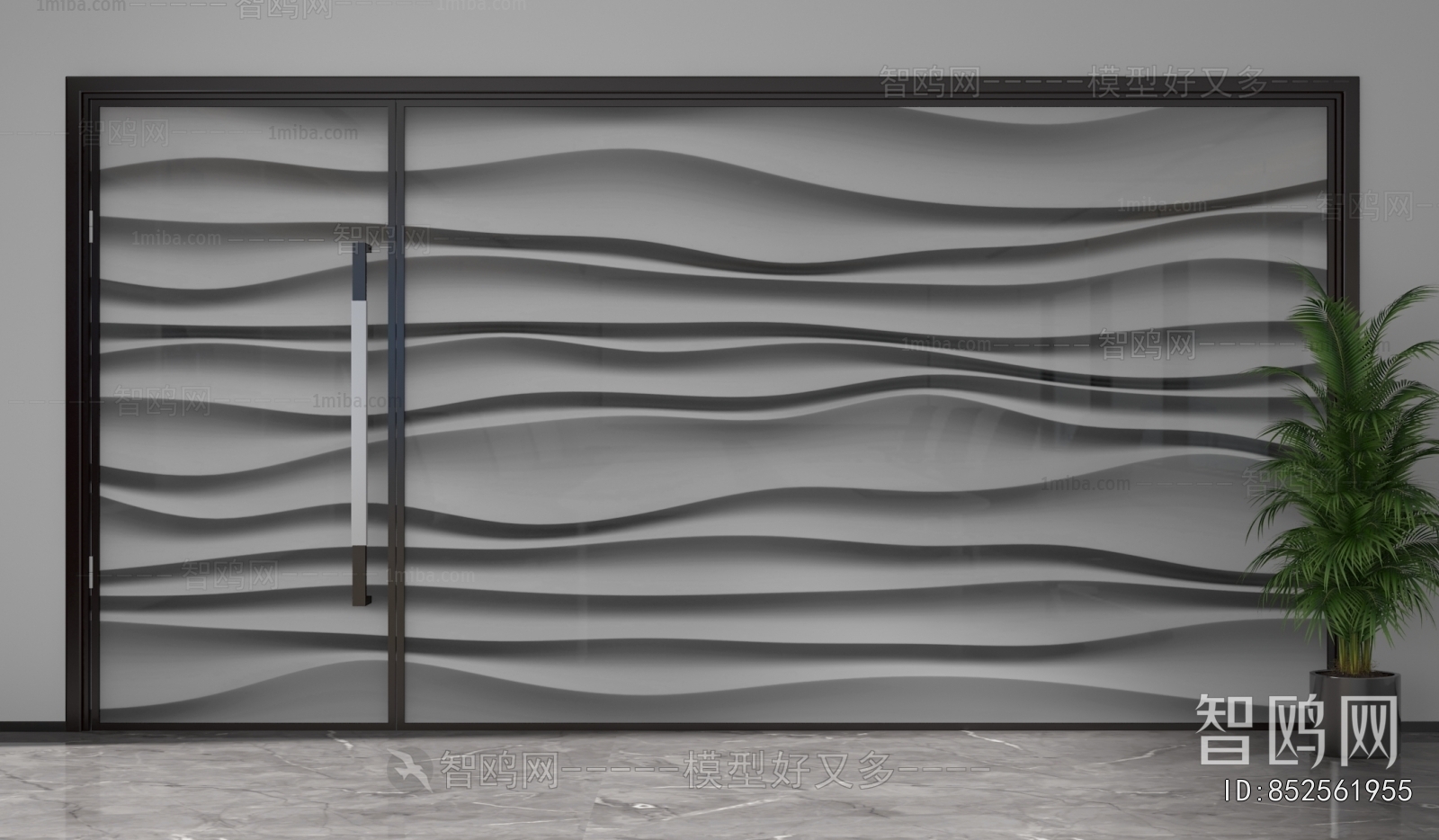 Modern Glass Screen Partition