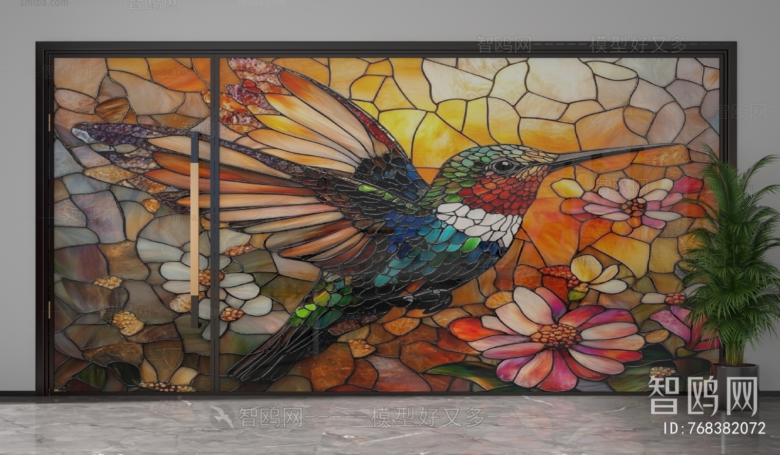 Modern Glass Screen Partition