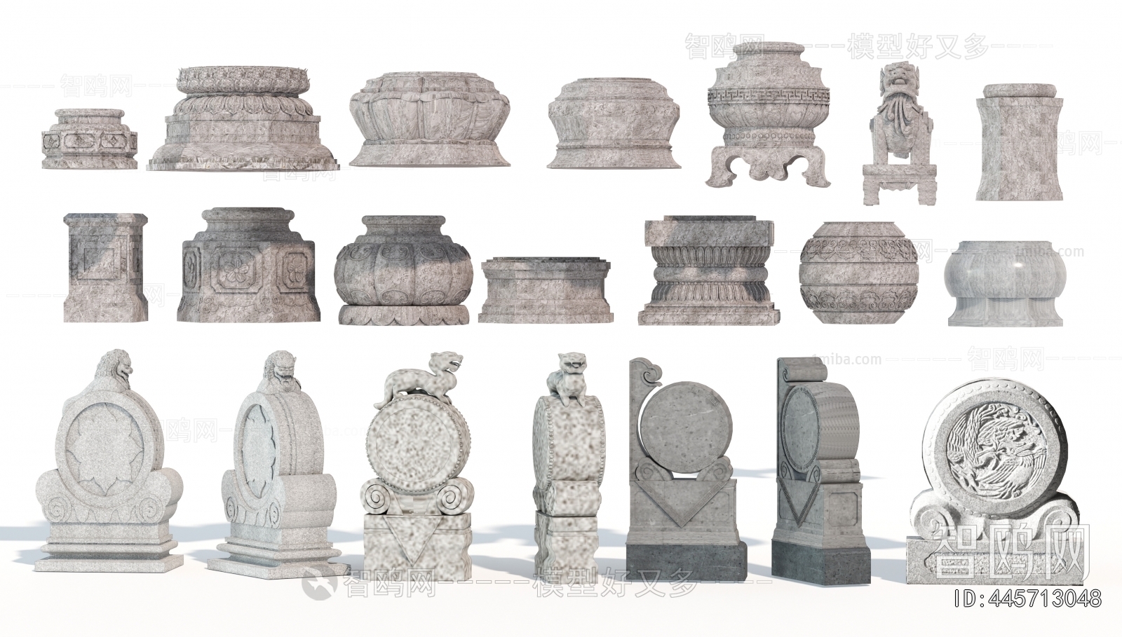 Chinese Style Stone Carving