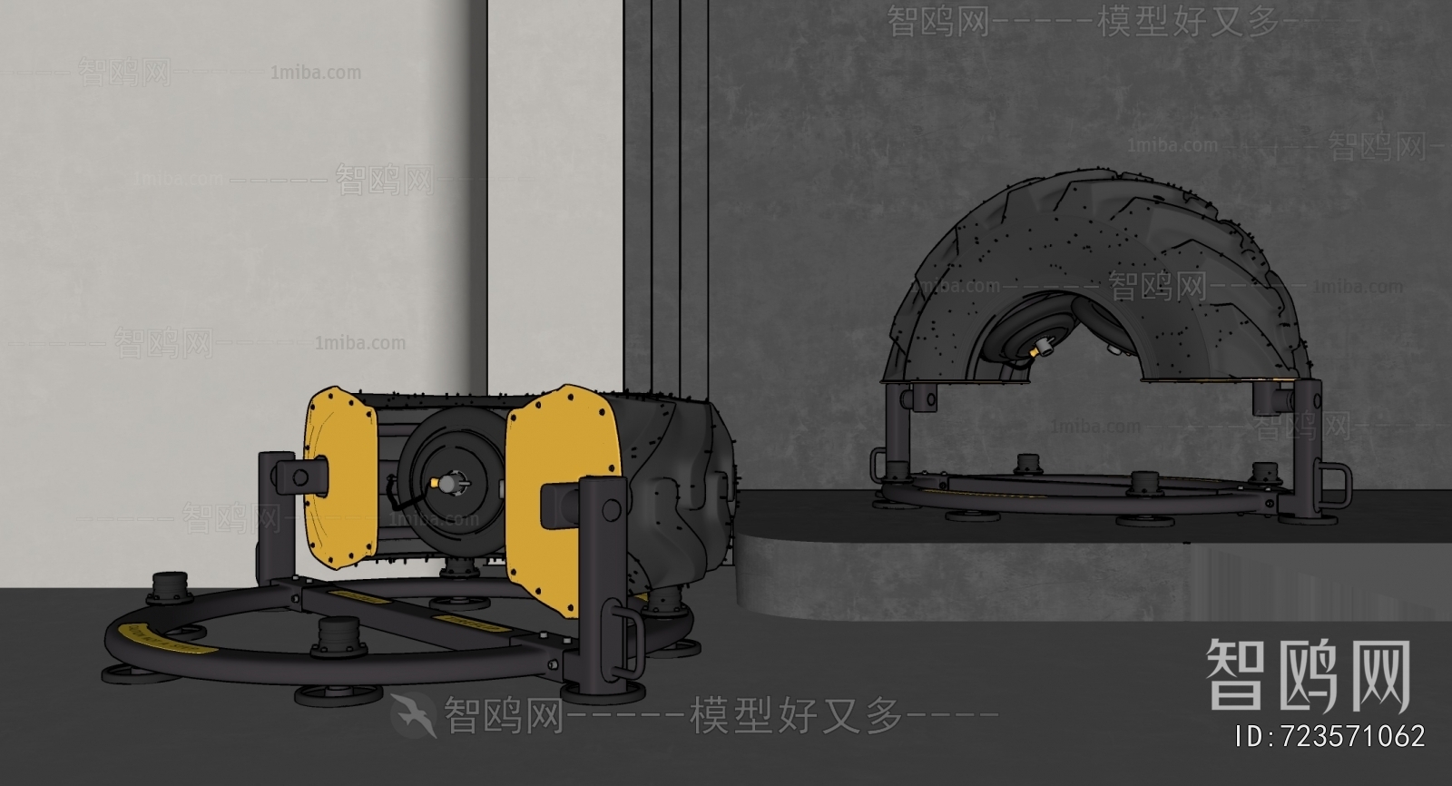 Modern Fitness Equipment