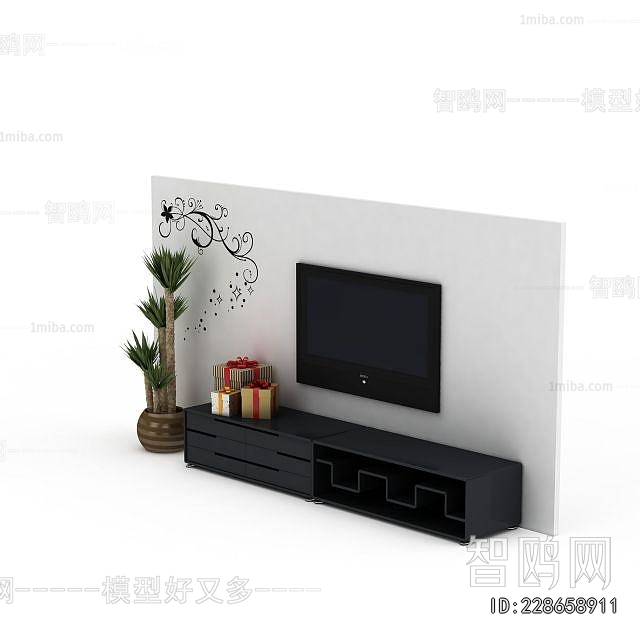 Modern TV Wall