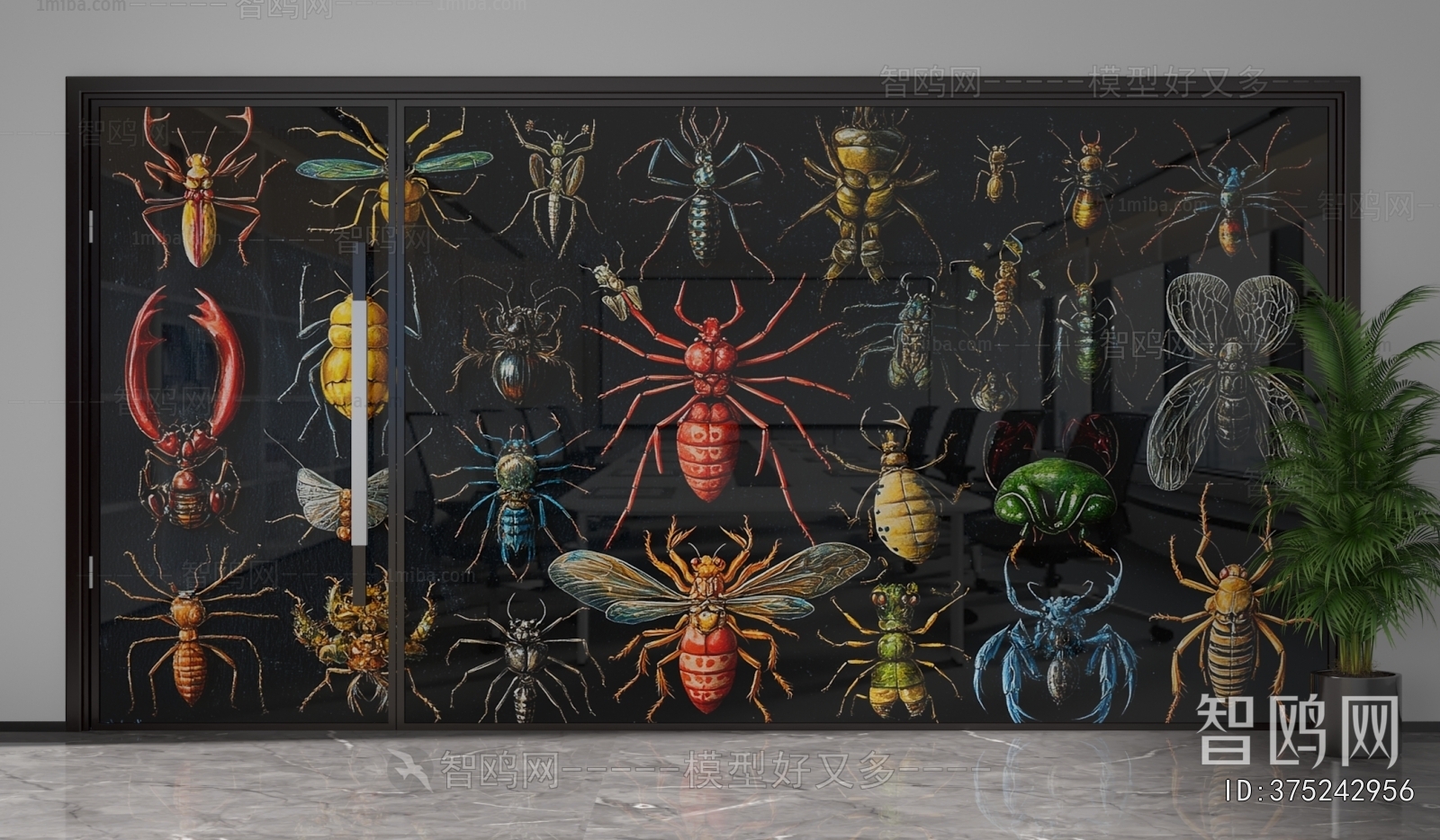 Modern Glass Screen Partition