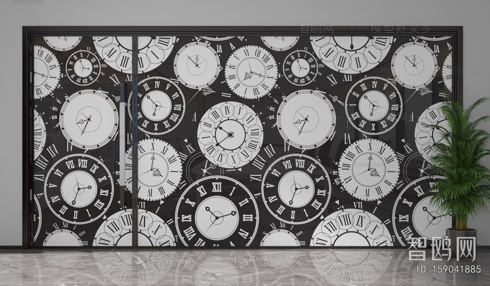 Modern Glass Screen Partition