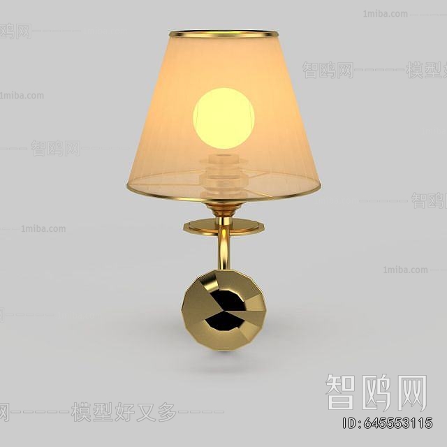 Simple European Style Wall Lamp