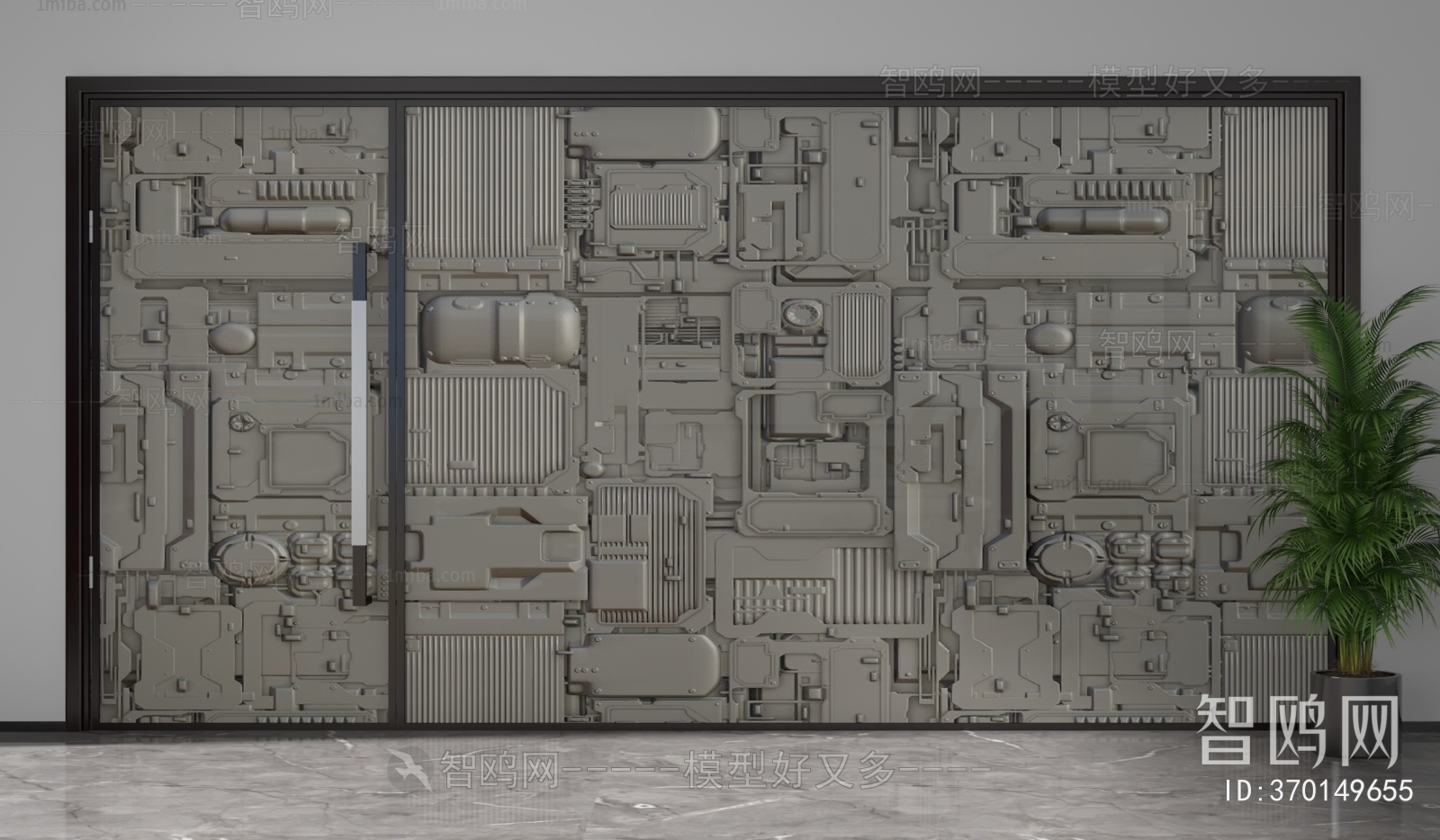 Modern Glass Screen Partition