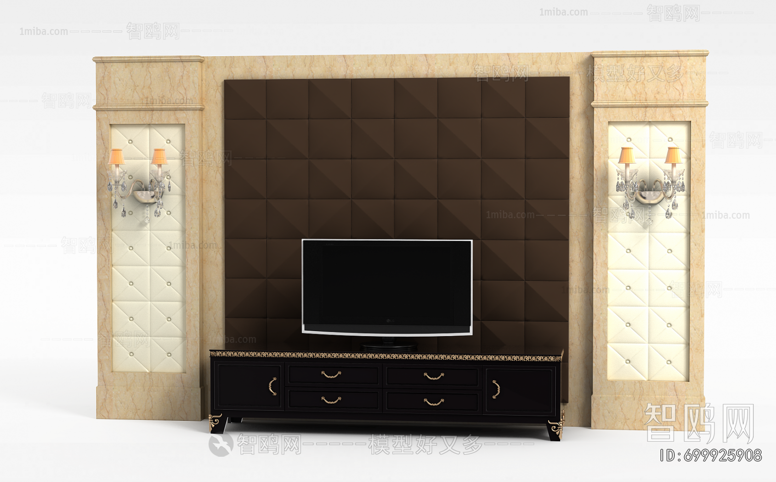 American Style TV Cabinet