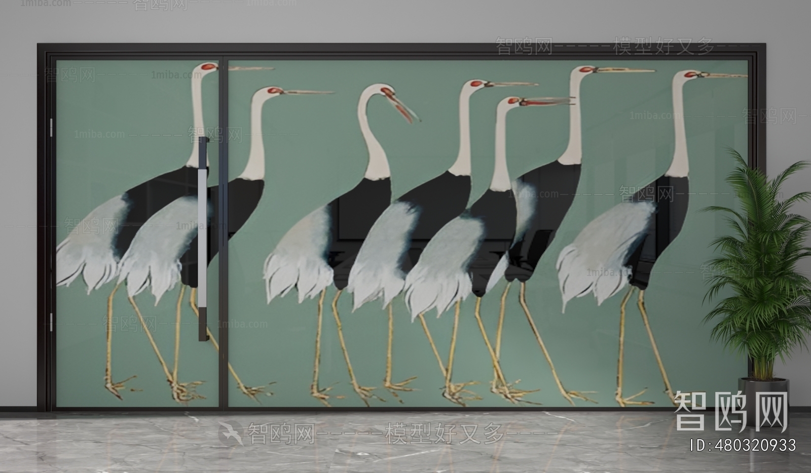 Modern Glass Screen Partition