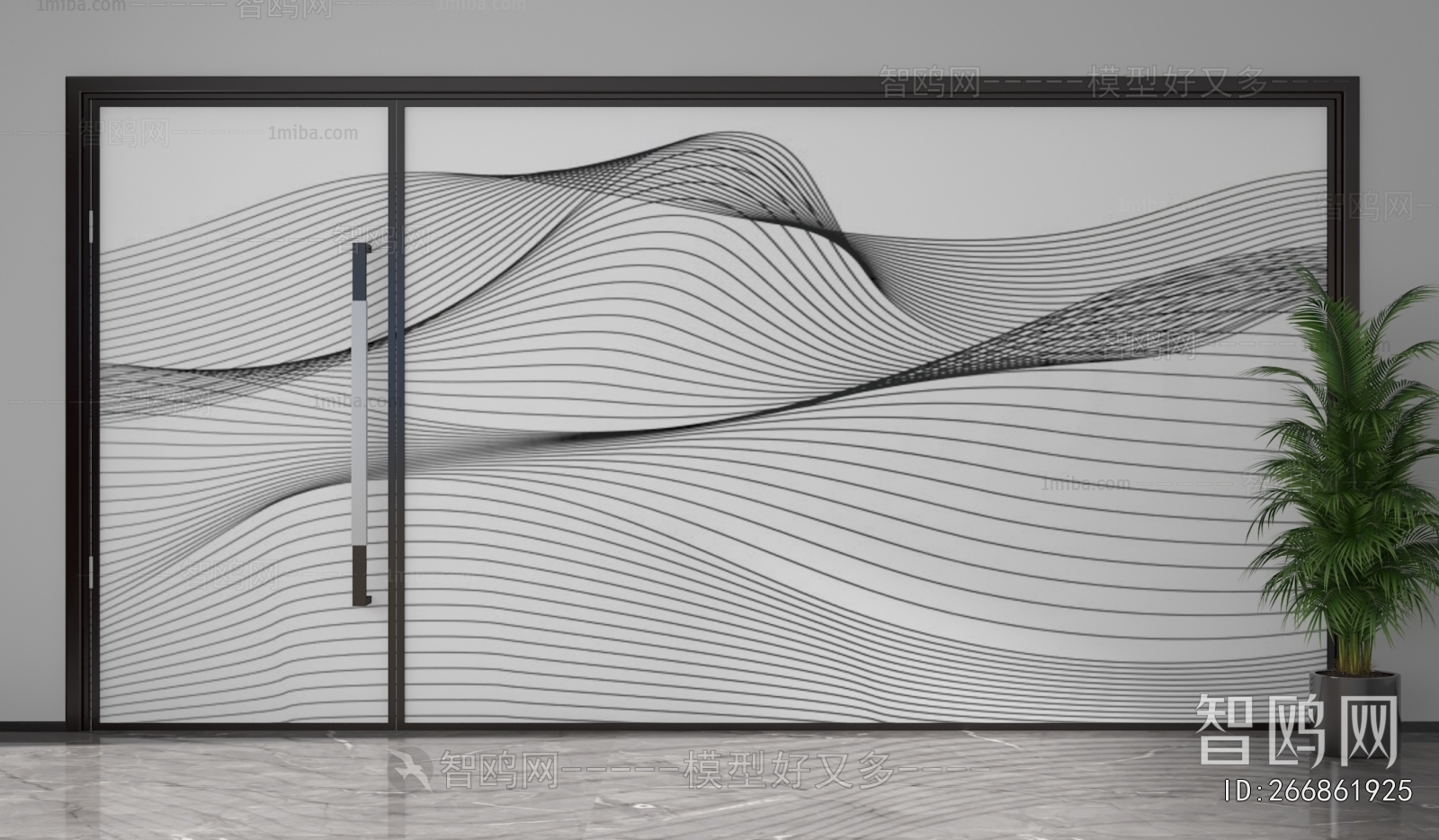 Modern Glass Screen Partition