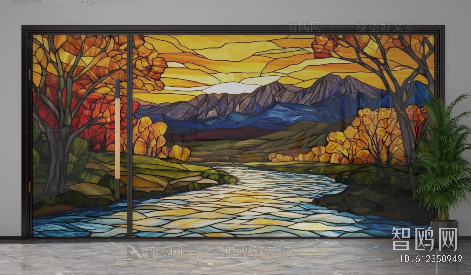 Modern Glass Screen Partition