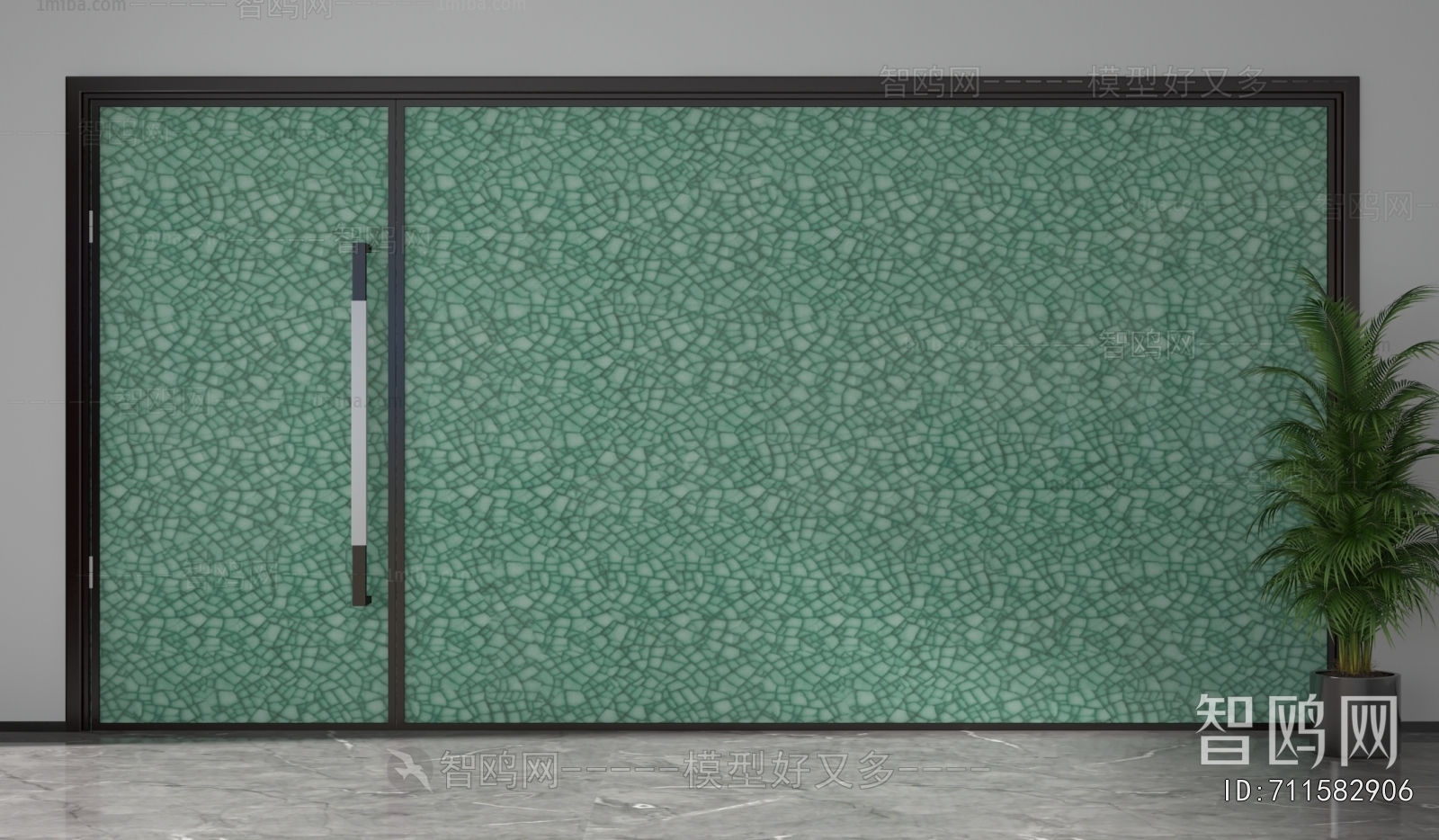 Modern Glass Screen Partition