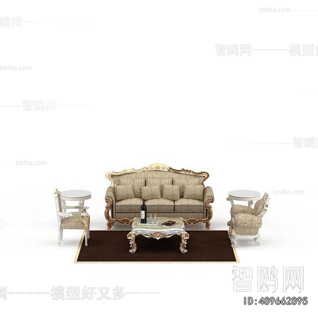 European Style Sofa Combination
