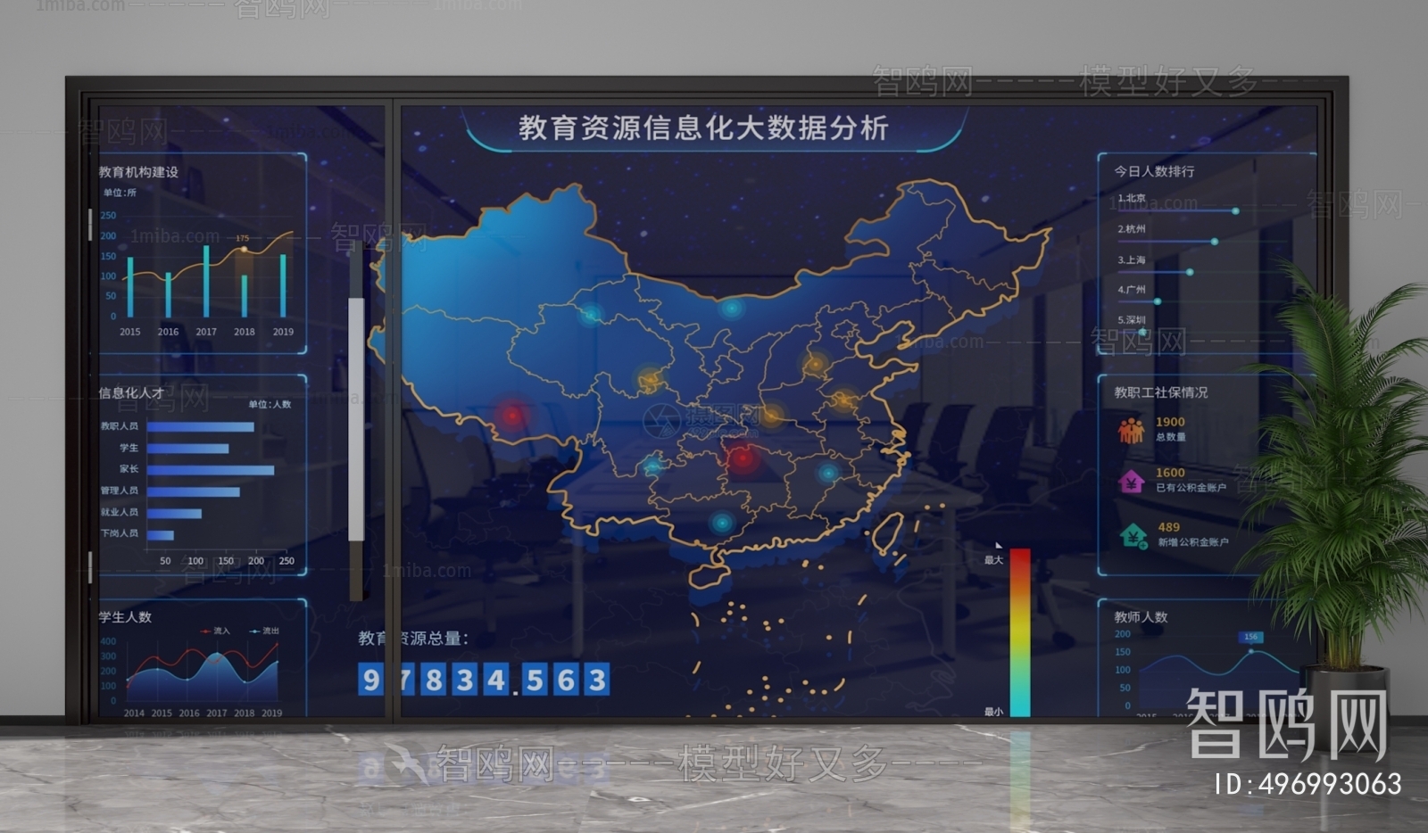 Modern Glass Screen Partition