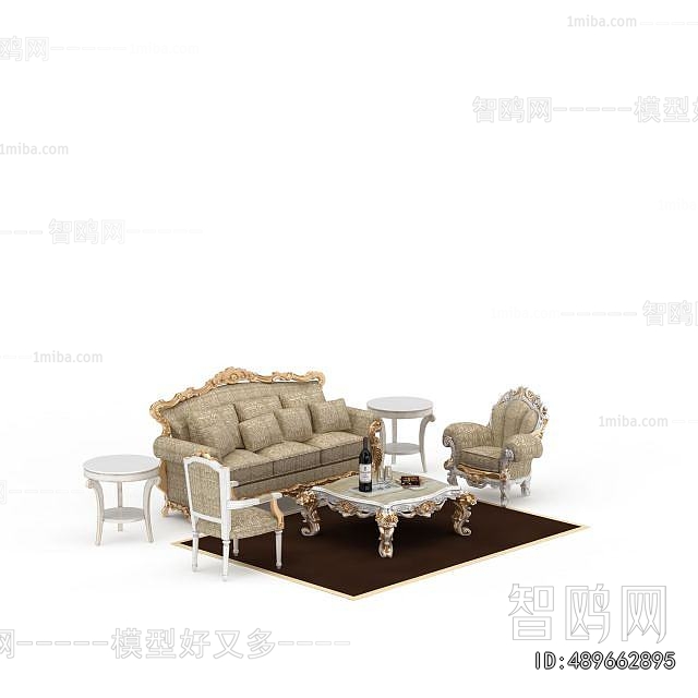 European Style Sofa Combination