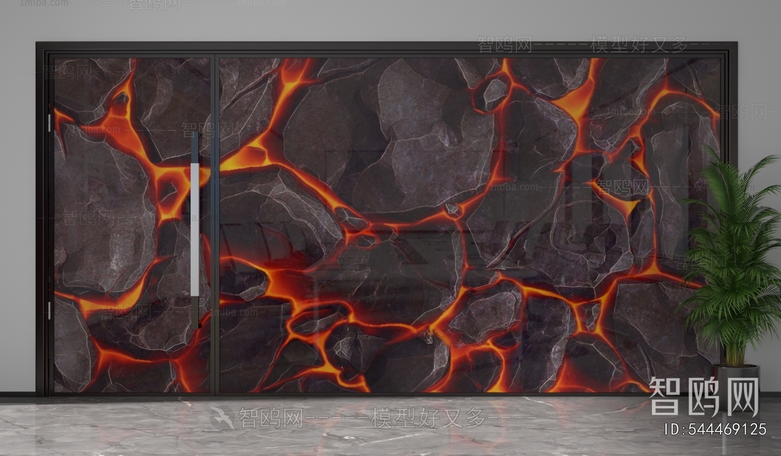 Modern Glass Screen Partition