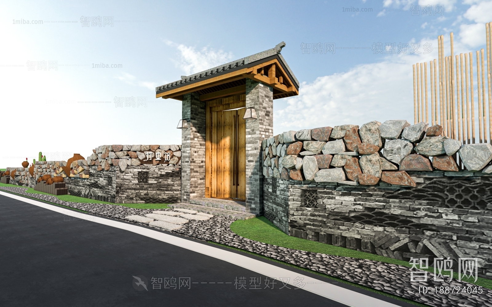 Chinese Style Facade Element