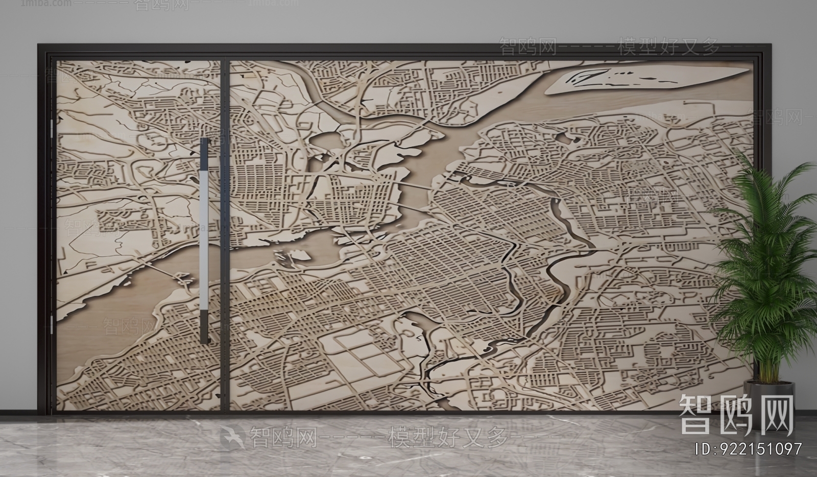 Modern Glass Screen Partition