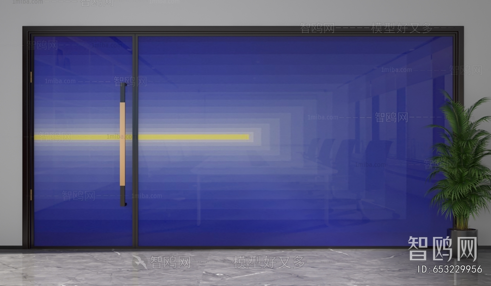 Modern Glass Screen Partition