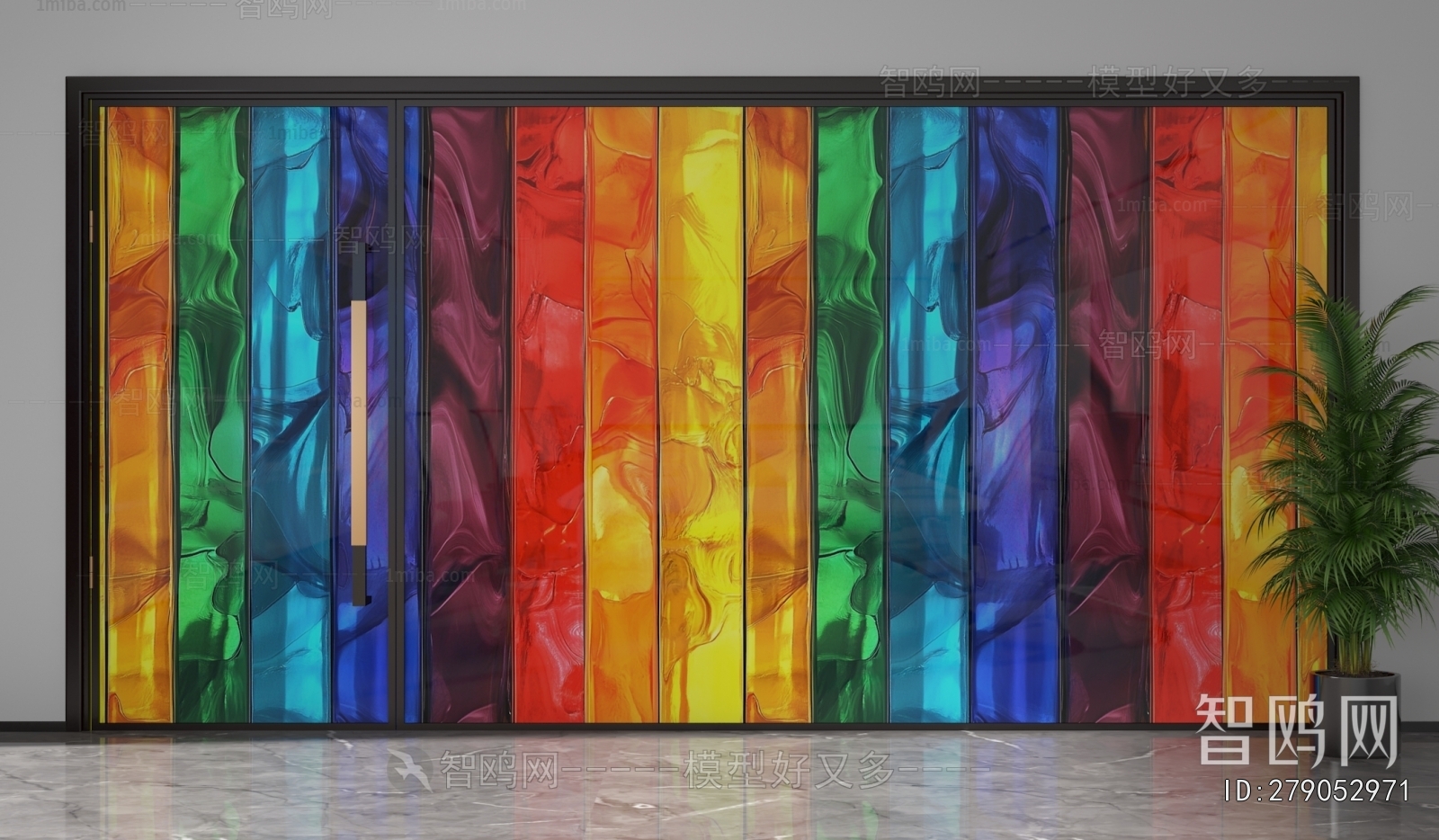 Modern Glass Screen Partition