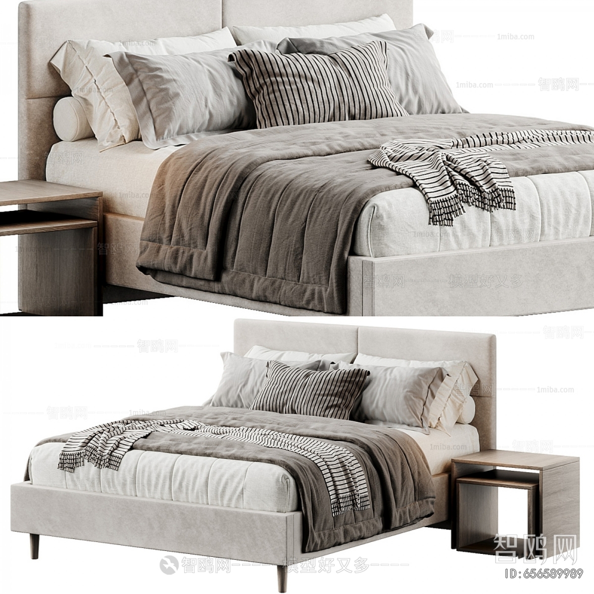 Modern Double Bed