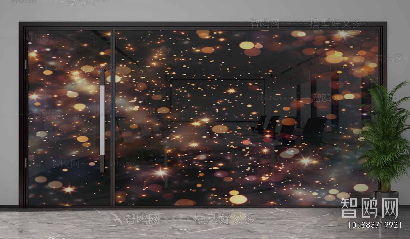 Modern Glass Screen Partition