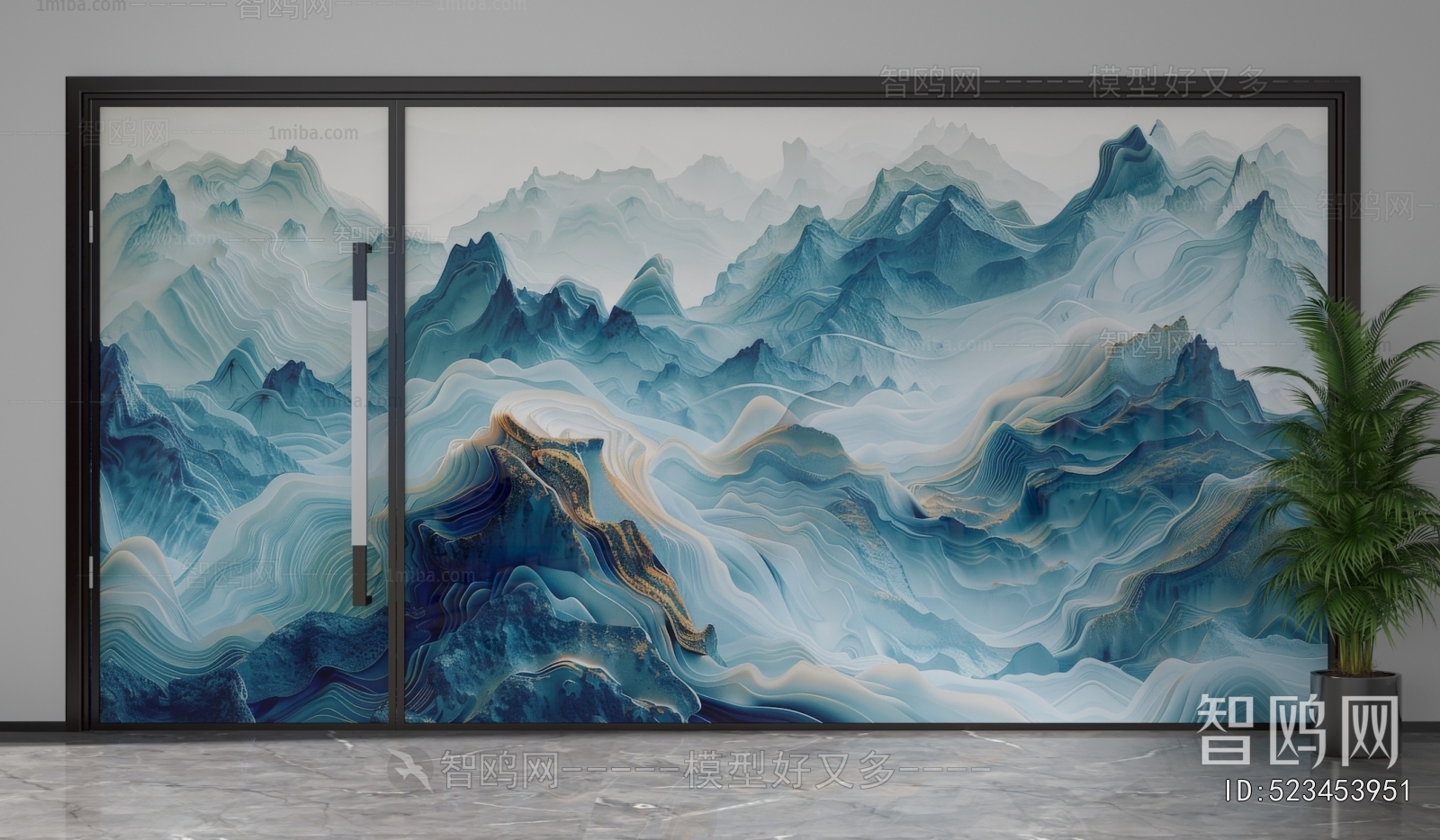 Modern Glass Screen Partition