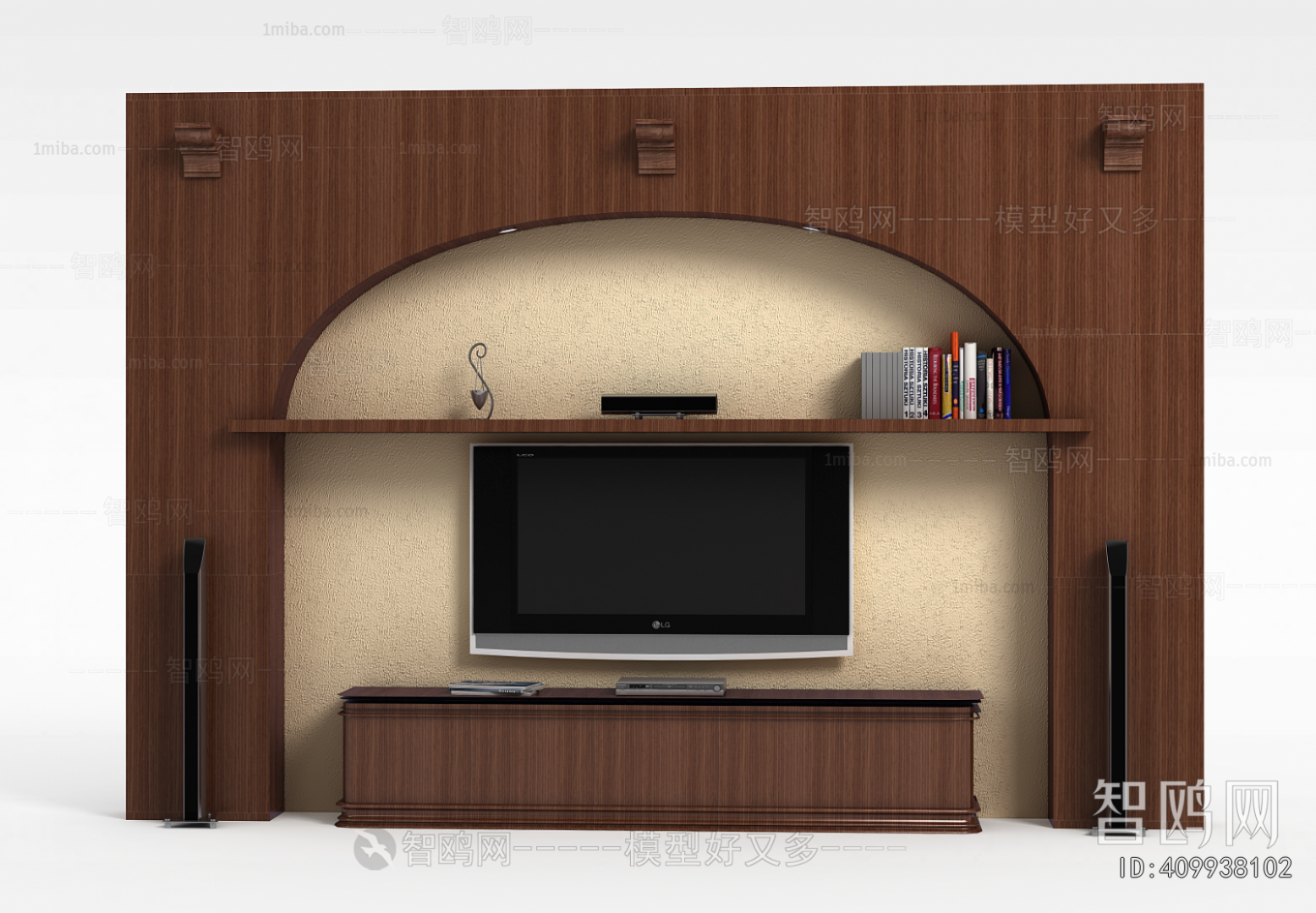 European Style TV Cabinet