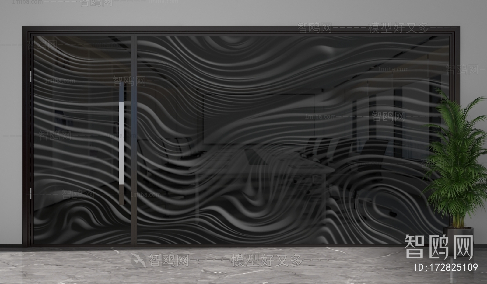 Modern Glass Screen Partition