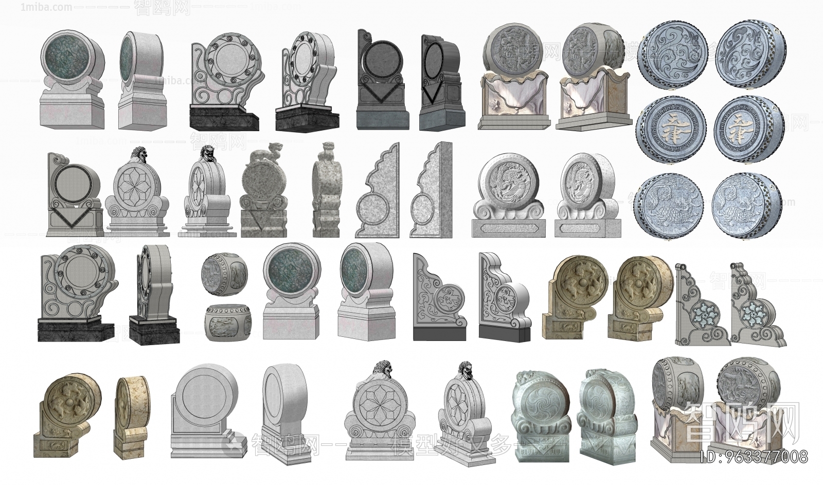 Chinese Style Stone Carving