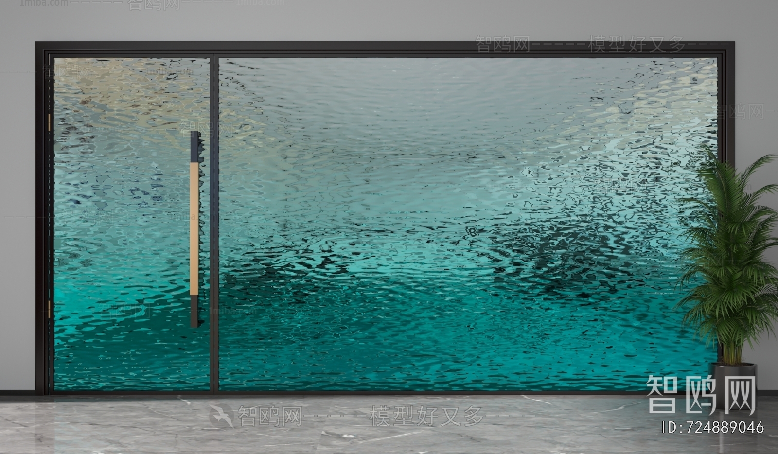 Modern Glass Screen Partition