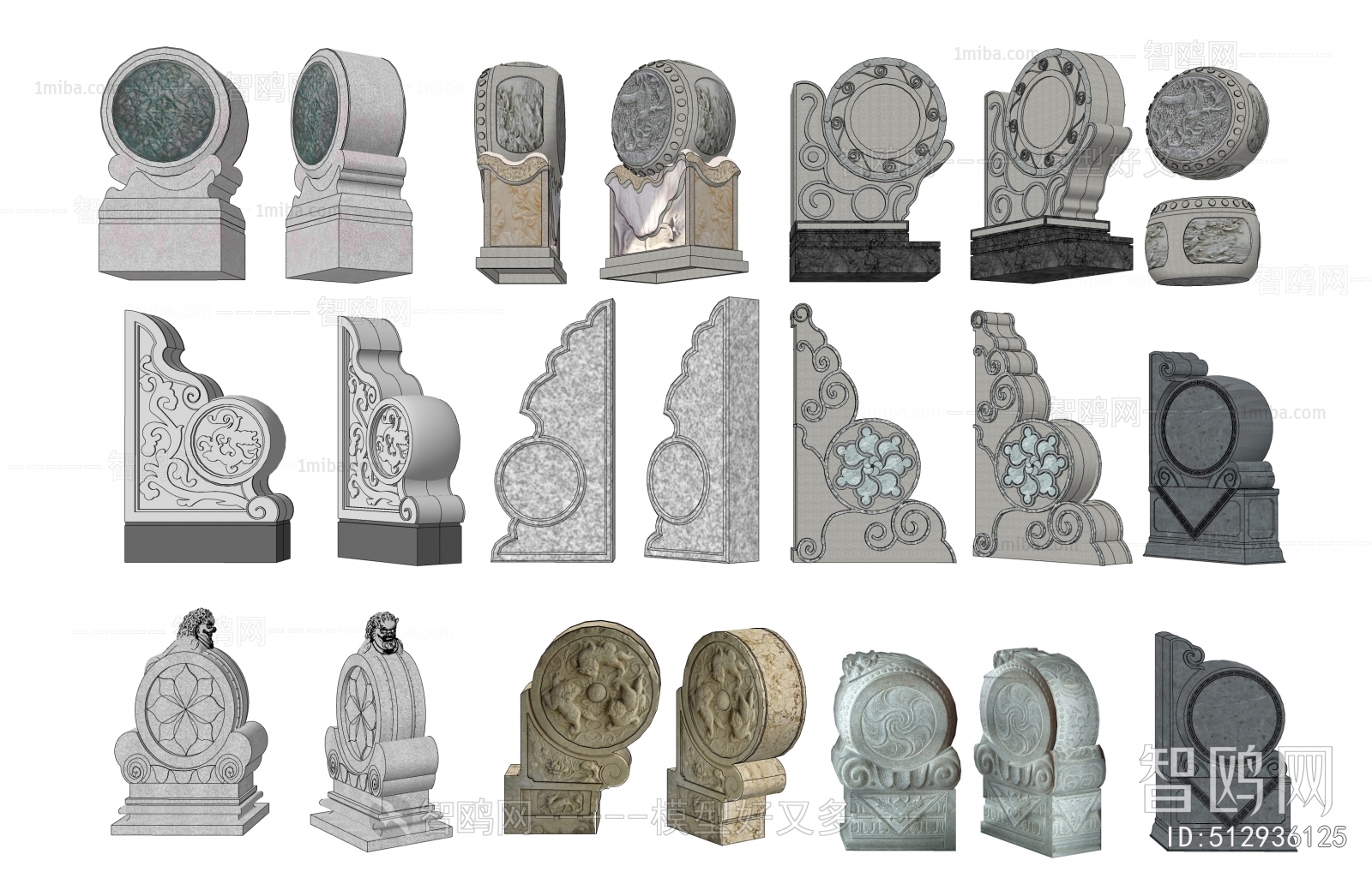 Chinese Style Stone Carving