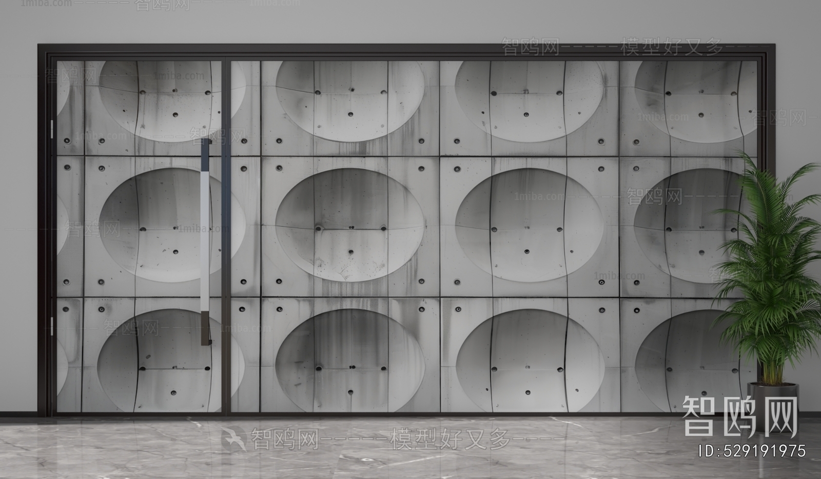 Modern Glass Screen Partition