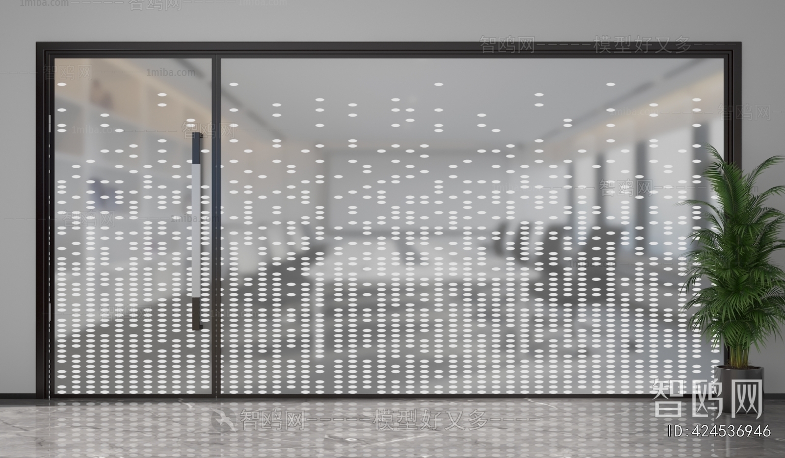 Modern Glass Screen Partition