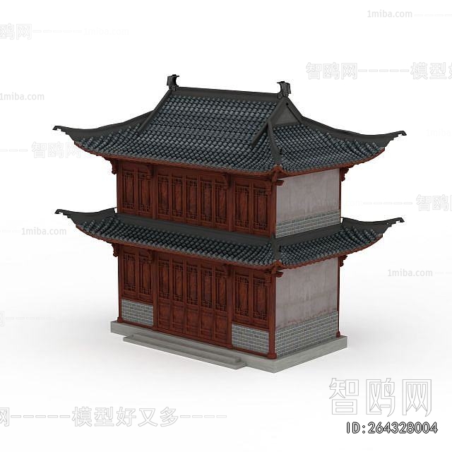 Chinese Style Ancient Architectural Buildings