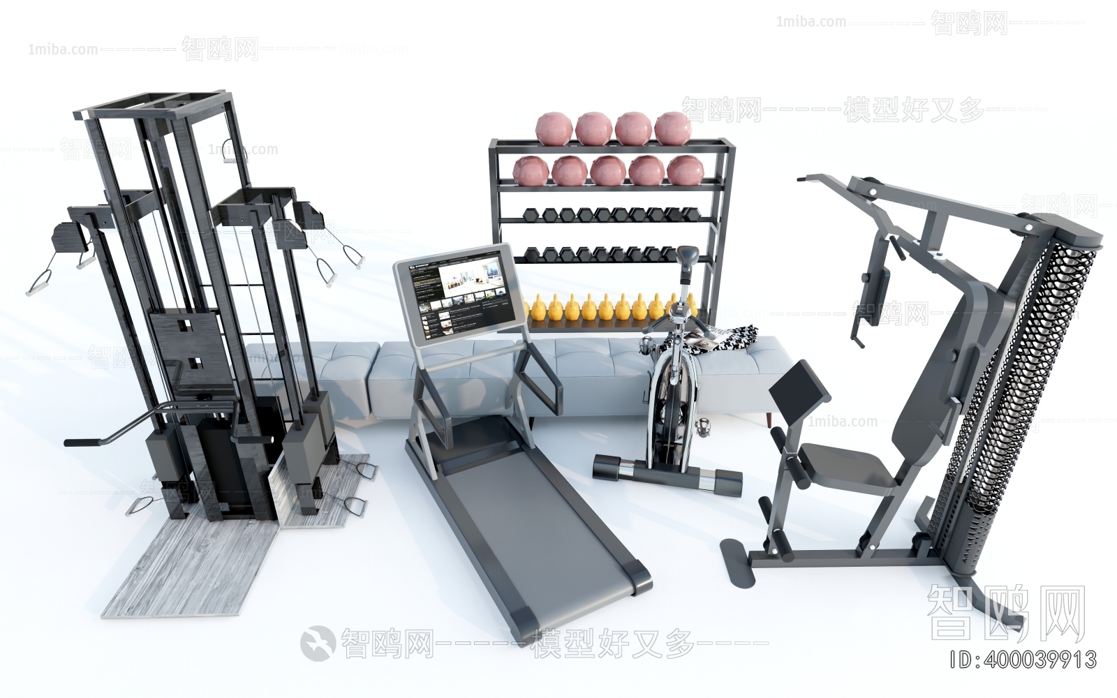 Modern Fitness Equipment