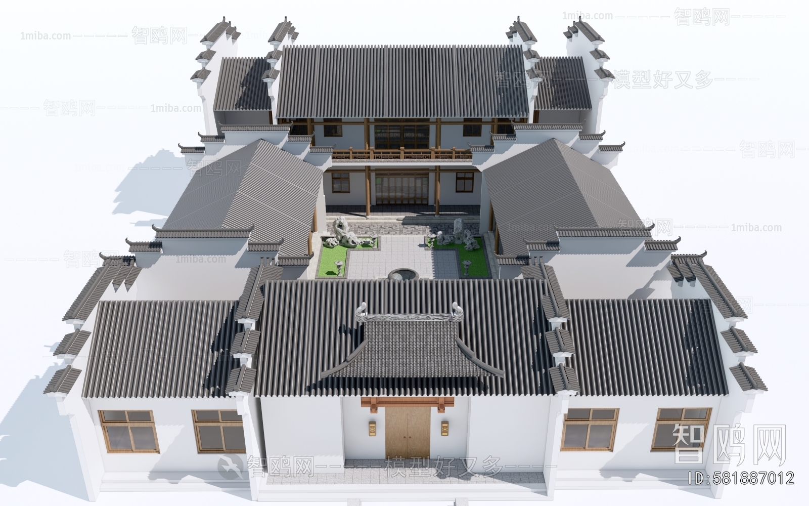 New Chinese Style Residential Building