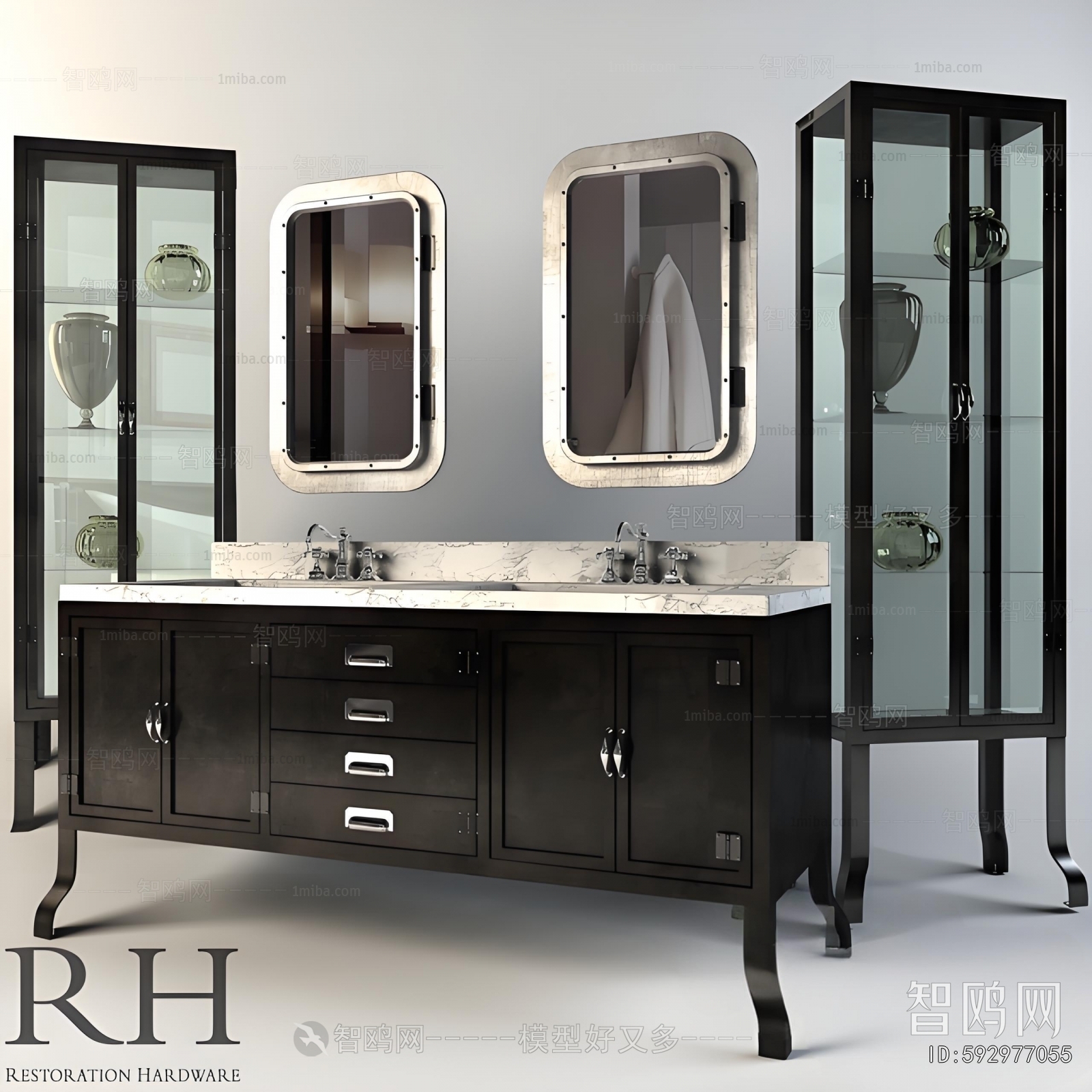 Modern Bathroom Cabinet