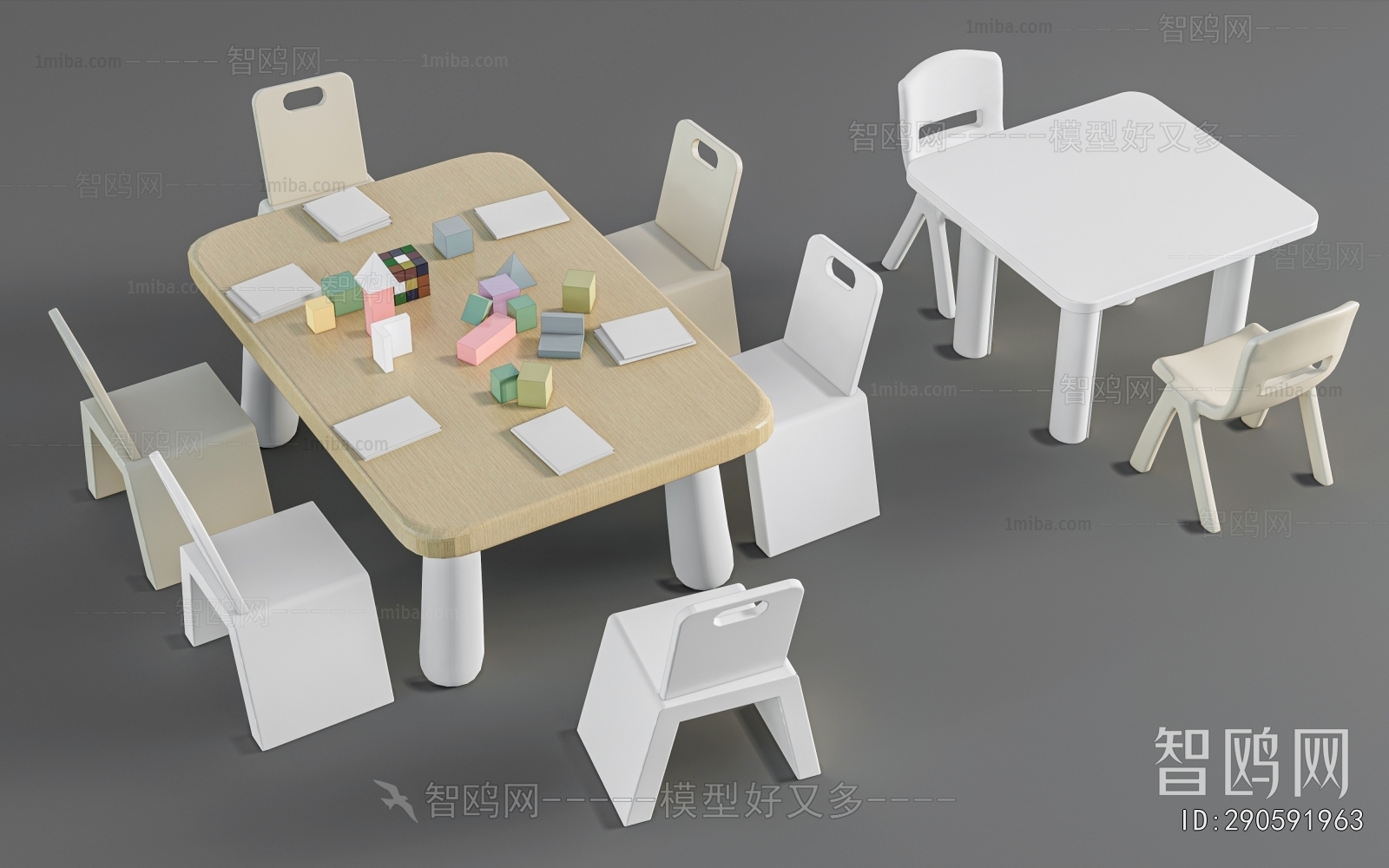Modern Children's Table/chair