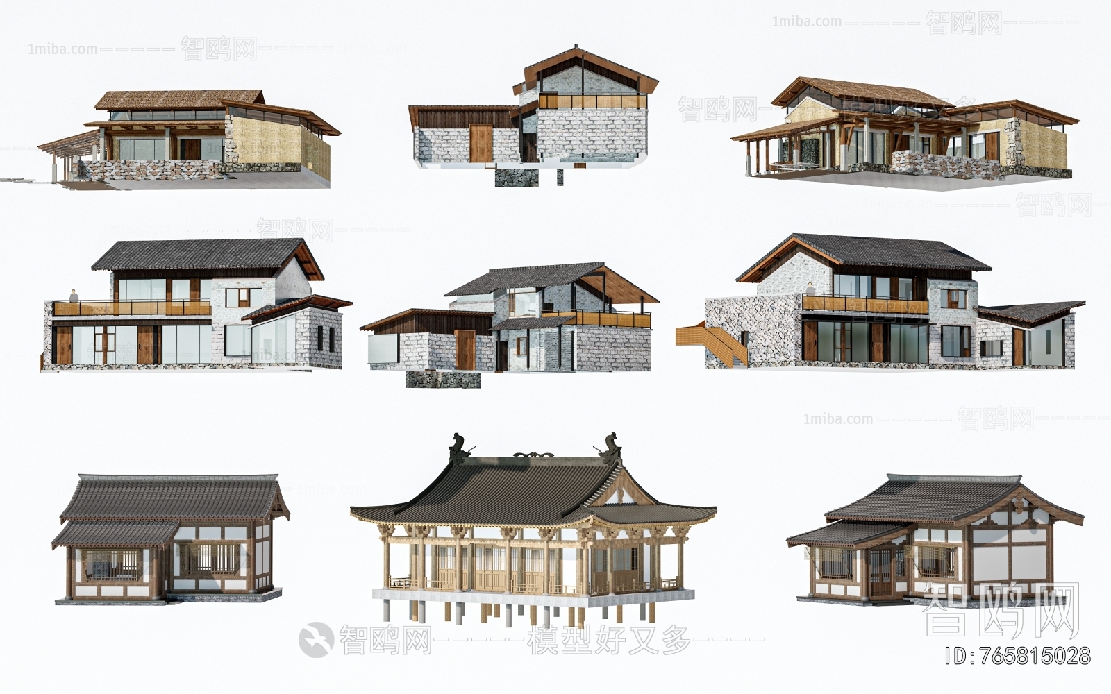 New Chinese Style Residential Building