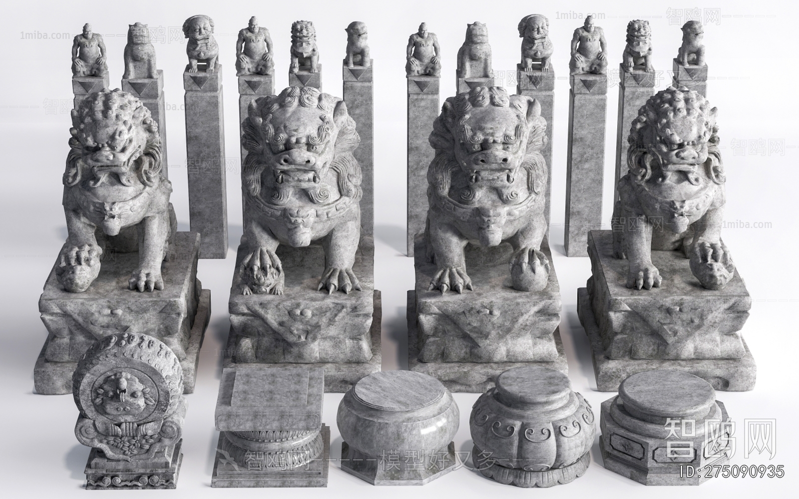 Chinese Style Stone Carving